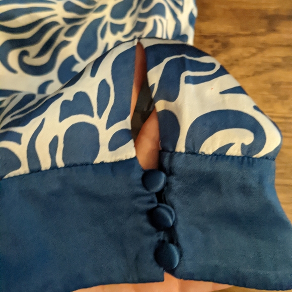 Ann Taylor Silk Halter Style Top Women's Size 0P - Picture 5 of 9